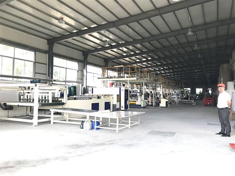 Corrugated production line